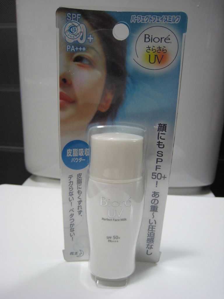 biore uv face milk spf 50